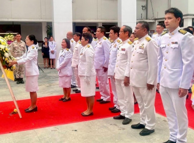 พิธีวางพวงมาลาถวายราชสักการะ และพิธีถวายราชสดุดี ... พารามิเตอร์รูปภาพ 2
