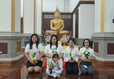 พิธีเวียนเทียนตามโครงการส่งเสริมพระพุทธศาสนา ... พารามิเตอร์รูปภาพ 1