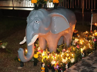 พิธีเวียนเทียนตามโครงการส่งเสริมพระพุทธศาสนา ... พารามิเตอร์รูปภาพ 3