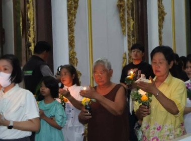 พิธีเวียนเทียนตามโครงการส่งเสริมพระพุทธศาสนา ... พารามิเตอร์รูปภาพ 10