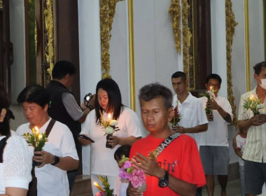 พิธีเวียนเทียนตามโครงการส่งเสริมพระพุทธศาสนา ... พารามิเตอร์รูปภาพ 9
