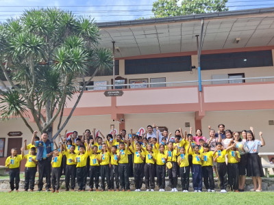 ลงพื้นที่ส่งมอบนมโรงเรียนในกิจกรรม Kick Off ... พารามิเตอร์รูปภาพ 1