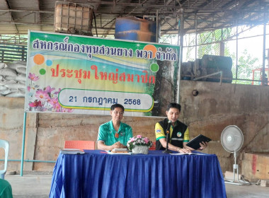 ประชุมใหญ่สามัญประจำปีสหกรณ์กองทุนสวนยางพวา จำกัด พารามิเตอร์รูปภาพ 3