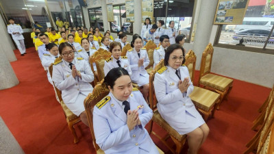 พิธีเจริญพระพุทธมนต์ถวายเป็นพระราชกุศลแด่พระบาทสมเด็จพระเจ้าอยู่หัว เนื่องในโอกาสมหามงคลเฉลิมพระชนมพรรษา 28 กรกฎาคม 2568 ... พารามิเตอร์รูปภาพ 1