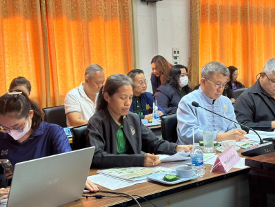 ประชุมชี้แจงข้อมูลเกี่ยวกับการดำเนินงานโครงการจัดที่ดินทำกินให้ชุมชนตามนโยบายรัฐบาล (คทช.) ในพื้นที่ป่าสงวนแห่งชาติป่าขุนซ่อง ... พารามิเตอร์รูปภาพ 1