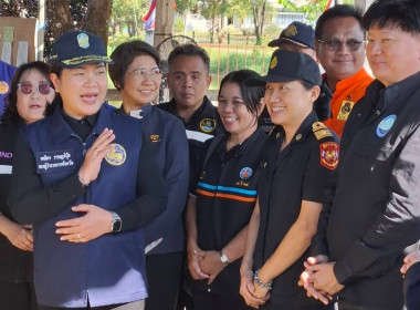 ร่วมการตรวจเยี่ยมด่านตรวจ ด่านชุมชน เทศกาลปีใหม่ 2569 พารามิเตอร์รูปภาพ 4