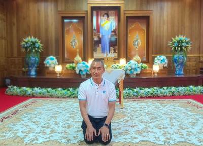 พิธีสวดพระพุทธมนต์และเจริญจิตภาวนาอุทิศถวายแด่สมเด็จพระนางเจ้าสิริกิติ์ พระบรมราชินีนาถ พระบรมราชชนนีพันปีหลวง ... พารามิเตอร์รูปภาพ 1