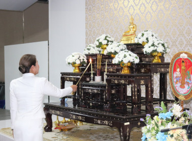 พิธีเวียนเทียน เนื่องในวันมาฆบูชา จังหวัดจันทบุรี ... พารามิเตอร์รูปภาพ 4
