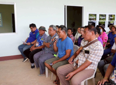 การประชุมและลงพื้นที่ติดตามการดําเนินงานเพื่อขับเคลื่อนนโยบายและแก้ไขปัญหาการจัดที่ดินทํากินให้ชุมชนและการกระจายการถือครองที่ดิน ... พารามิเตอร์รูปภาพ 5