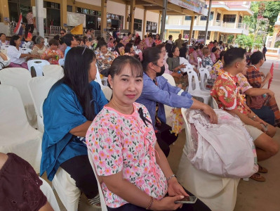 พิธีเปิดงานประเพณีแห่รอยพระพุทธบาทผ้า และชักเย่อเกวียนพระบาท พารามิเตอร์รูปภาพ 1