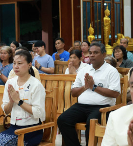 พิธีเจริญพระพุทธมนต์สมโภชพระเจดีย์ทราย และพิธีบำเพ็ญกุศลทักษิณานุปทาน ... พารามิเตอร์รูปภาพ 1