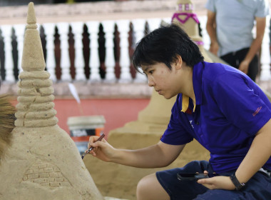 พิธีเจริญพระพุทธมนต์สมโภชพระเจดีย์ทราย และพิธีบำเพ็ญกุศลทักษิณานุปทาน ... พารามิเตอร์รูปภาพ 4
