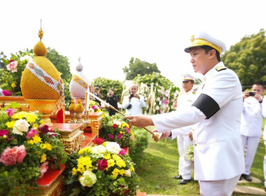 พิธีสวดมนต์พระพุทธมนต์ และทำบุญตักบาตร ... พารามิเตอร์รูปภาพ 7