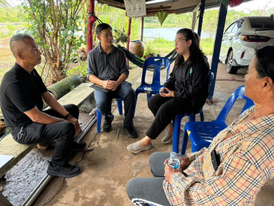 ร่วมบูรณาการความร่วมมือการพลิกฟื้นการเลี้ยงสัตว์น้ำของเกษตรกรสมาชิกกลุ่มแปรรูปผลิตภัณฑ์สัตว์น้ำคุ้งกระเบน สหกรณ์ประมงคุ้งกระเบน จำกัด ... พารามิเตอร์รูปภาพ 1