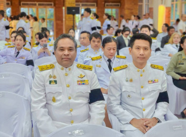 พิธีสวดพระพุทธมนต์และทำบุญตักบาตรถวายพระราชกุศล ... พารามิเตอร์รูปภาพ 18