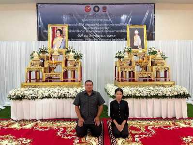ร่วมพิธีสวดพระพุทธมนต์ และเจริญจิตตภาวนาอุทิศถวายพระราชกุศล ... พารามิเตอร์รูปภาพ 1