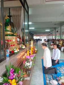 โครงการเข้าวัดปฏิบัติธรรมวันธรรมสวนะ “ครอบครัวหิ้วตะกร้า ... พารามิเตอร์รูปภาพ 1