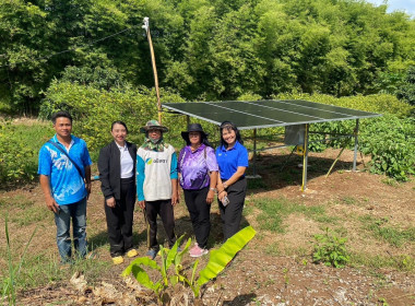 ลงพื้นที่ตรวจเยี่ยมและติดตามการใช้เงินกู้กองทุนพัฒนาสหกรณ์ ... พารามิเตอร์รูปภาพ 1